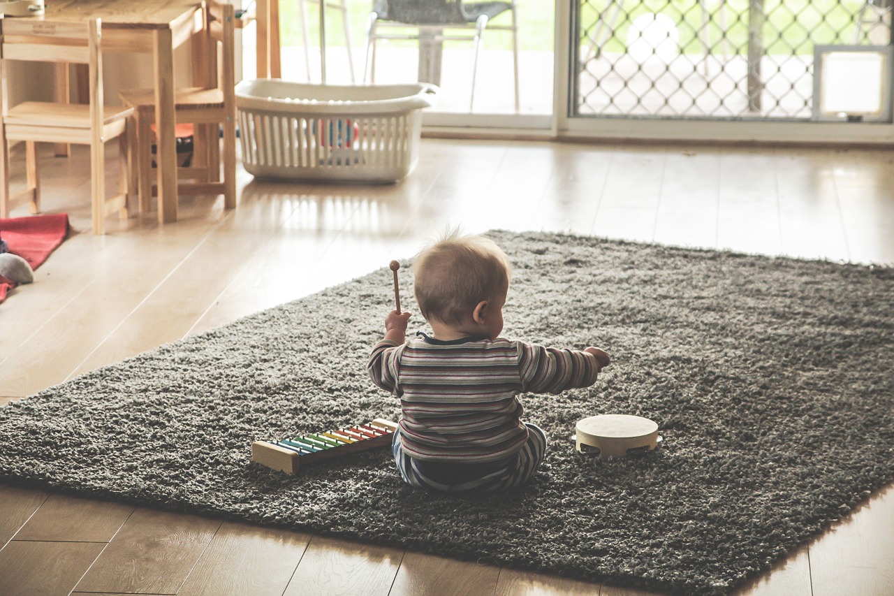 Eveil de bébé aux sens
